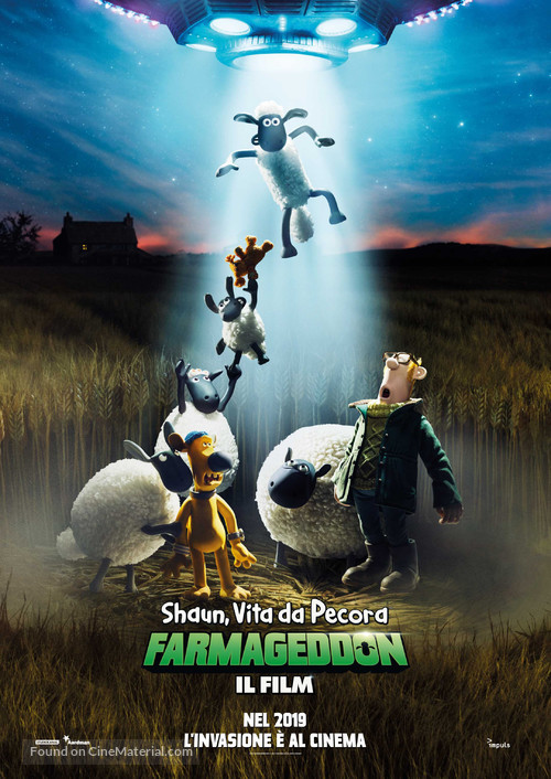 A Shaun the Sheep Movie: Farmageddon - Swiss Movie Poster