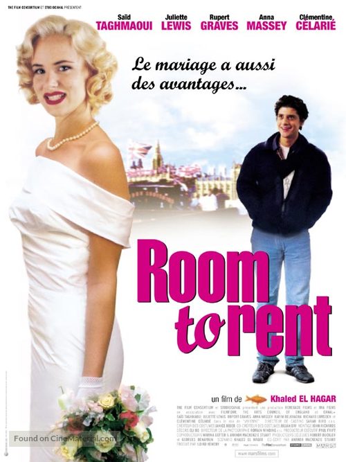 Room to Rent - French Movie Poster