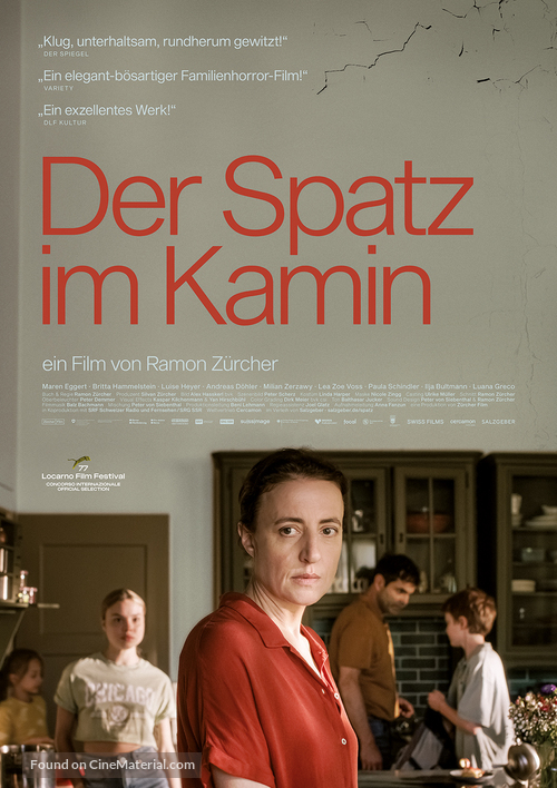 Der Spatz im Kamin - German Movie Poster