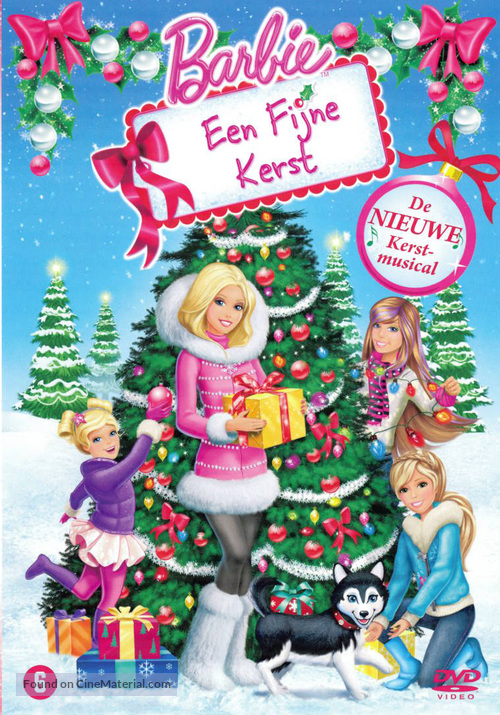Barbie: A Perfect Christmas - Dutch DVD movie cover