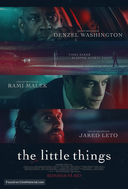 The Little Things - Swedish Movie Poster