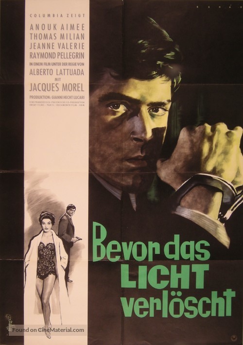 L&#039;imprevisto - German Movie Poster