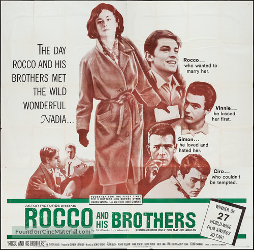 Rocco e i suoi fratelli - Movie Poster