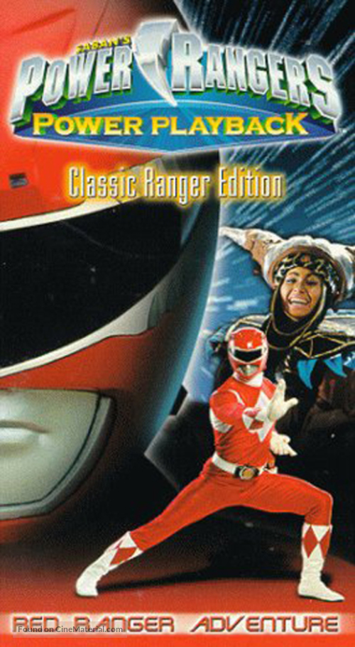 &quot;Mighty Morphin&#039; Power Rangers&quot; - VHS movie cover