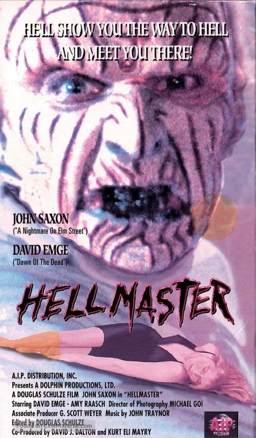 Hellmaster - VHS movie cover