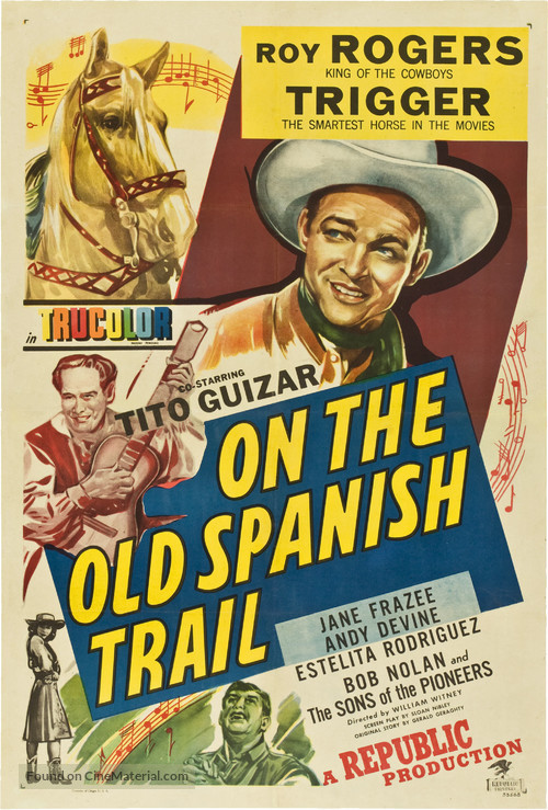 On the Old Spanish Trail - Movie Poster