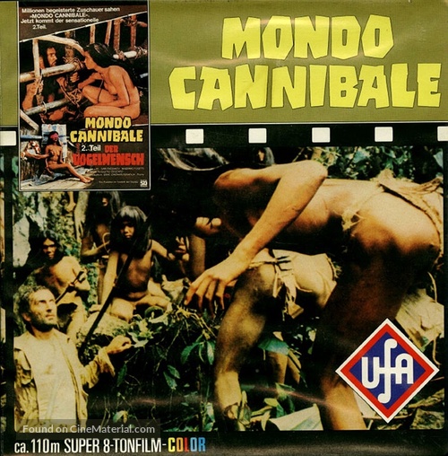 Ultimo mondo cannibale - German Movie Cover