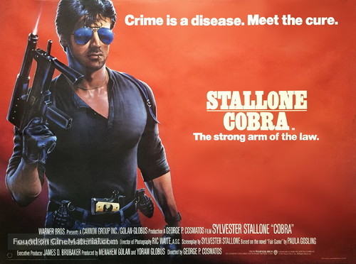 Cobra - British Movie Poster