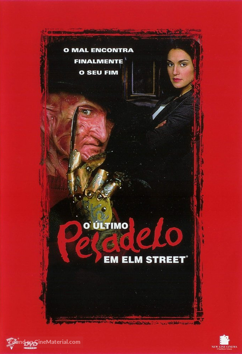 Freddy&#039;s Dead: The Final Nightmare - Brazilian Movie Cover