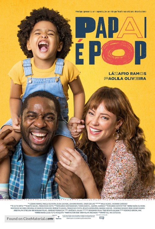 Papai &eacute; Pop - Brazilian Movie Poster