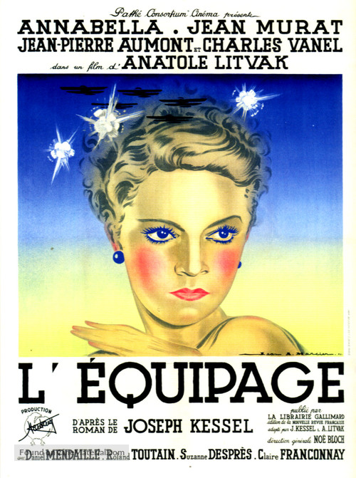 L&#039;&eacute;quipage - French Movie Poster