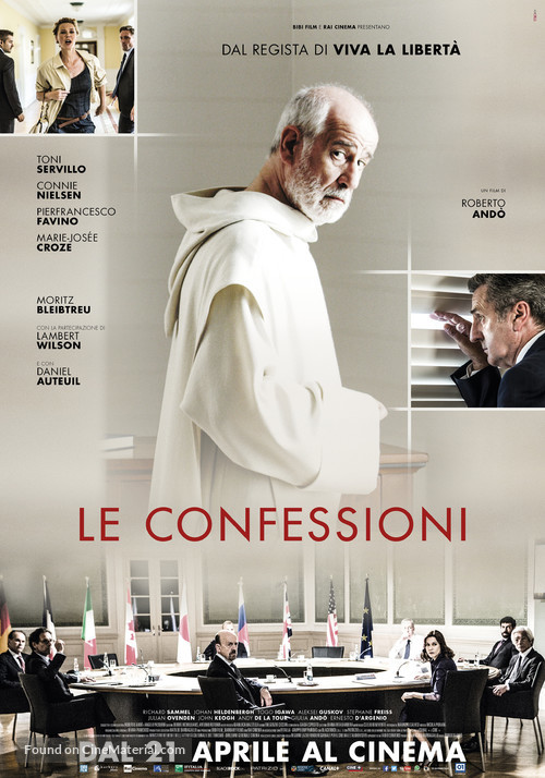 Le confessioni - Italian Movie Poster