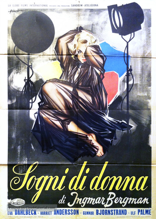 Kvinnodr&ouml;m - Italian Movie Poster