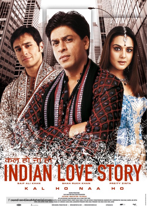 Kal Ho Naa Ho - German Movie Poster