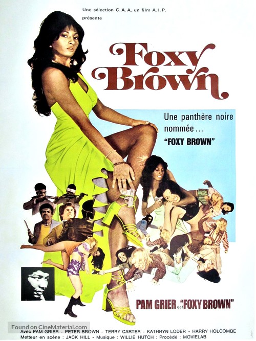 Foxy Brown - French Movie Poster