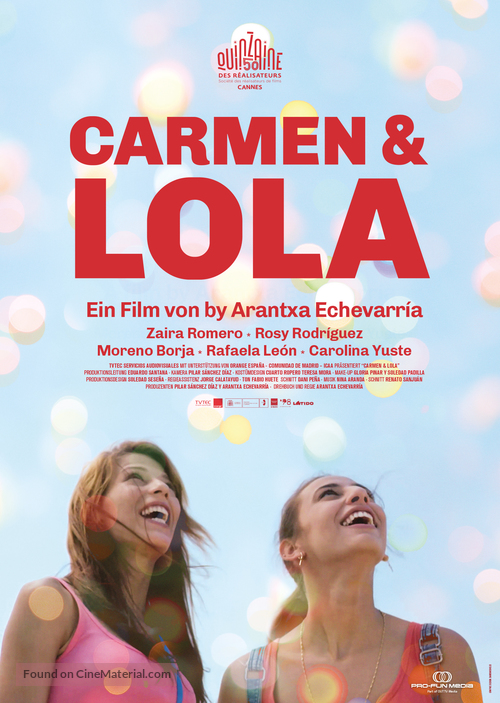 Carmen y Lola - German Movie Poster