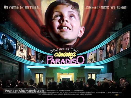 Nuovo cinema Paradiso - British Movie Poster