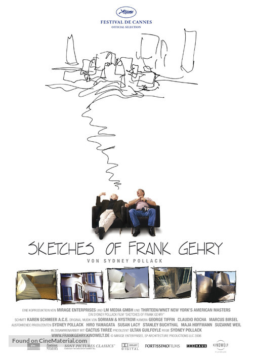 Sketches of Frank Gehry - German Movie Poster