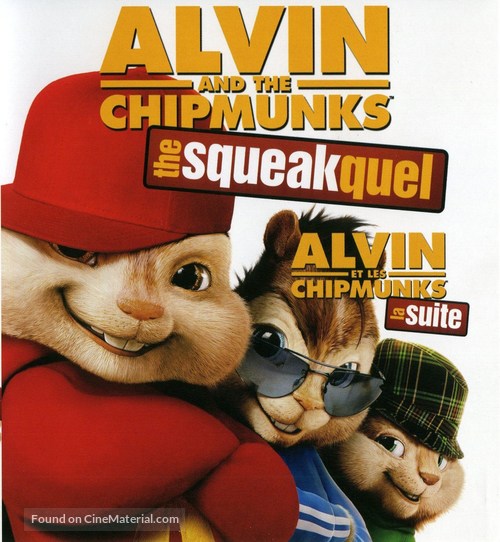 Alvin and the Chipmunks: The Squeakquel - Canadian Blu-Ray movie cover