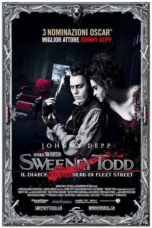 Sweeney Todd: The Demon Barber of Fleet Street - Swiss Movie Poster