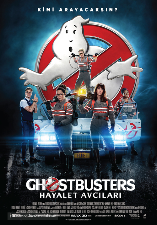 Ghostbusters - Turkish Movie Poster