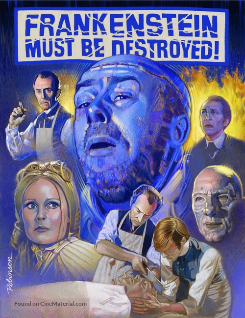 Frankenstein Must Be Destroyed - poster