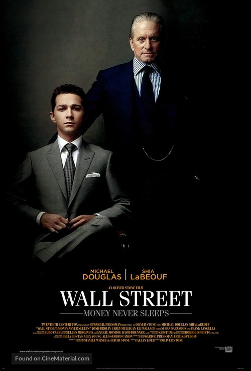 Wall Street: Money Never Sleeps - Movie Poster