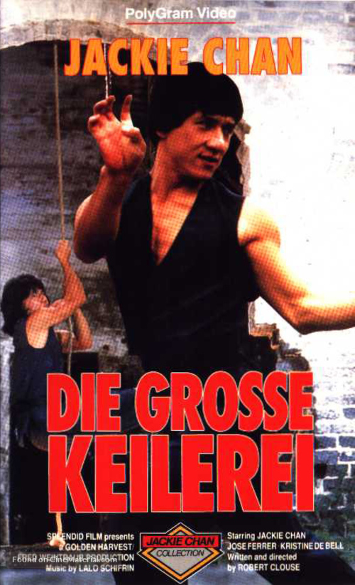 The Big Brawl - German Movie Cover