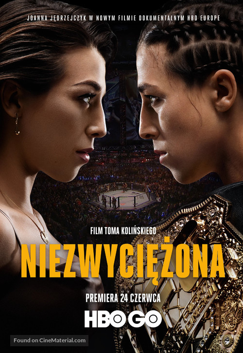 Niezwyciezona - Polish Movie Poster