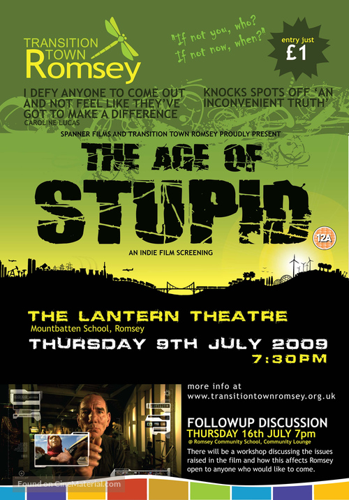 The Age of Stupid - British Movie Poster