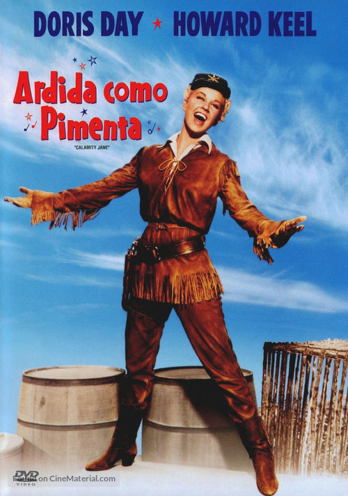 Calamity Jane - Brazilian DVD movie cover