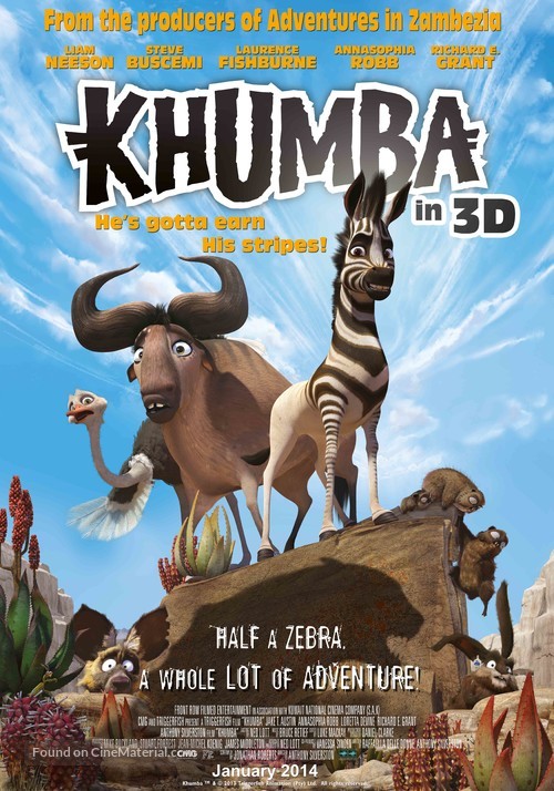 Khumba - Brazilian Movie Poster