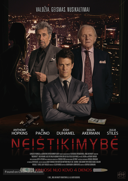Misconduct - Lithuanian Movie Poster