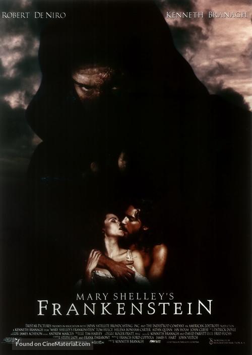 Frankenstein - Danish Movie Poster