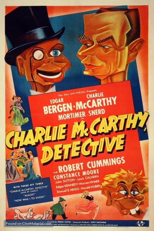 Charlie McCarthy, Detective - Movie Poster