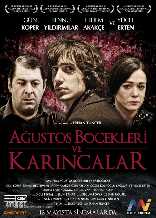 Agustos b&ouml;cekleri ve karincalar - Turkish Movie Poster