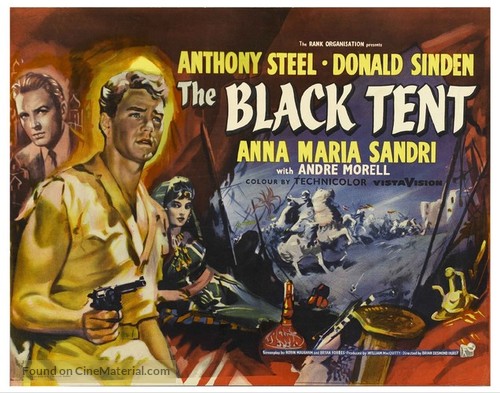 The Black Tent - British Movie Poster