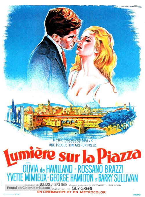 Light in the Piazza - French Movie Poster