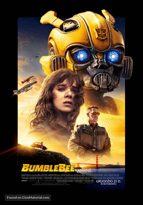 Bumblebee - Lithuanian Movie Poster