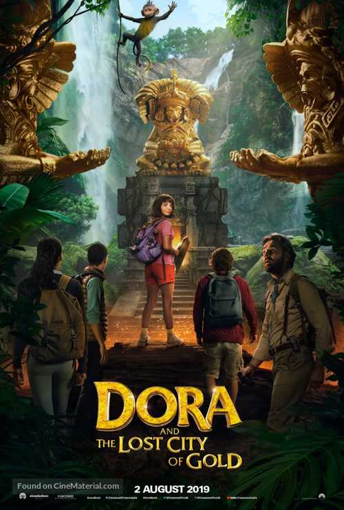 Dora and the Lost City of Gold - Indian Movie Poster