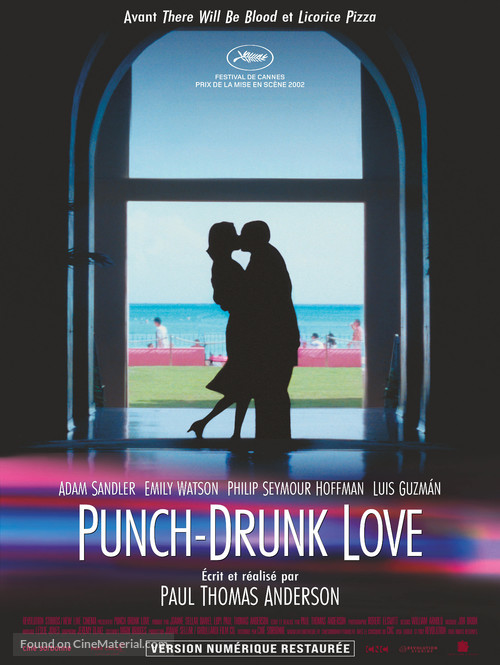 Punch-Drunk Love - French Re-release movie poster