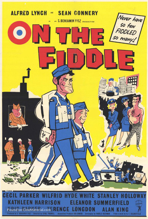 On the Fiddle - British Movie Poster