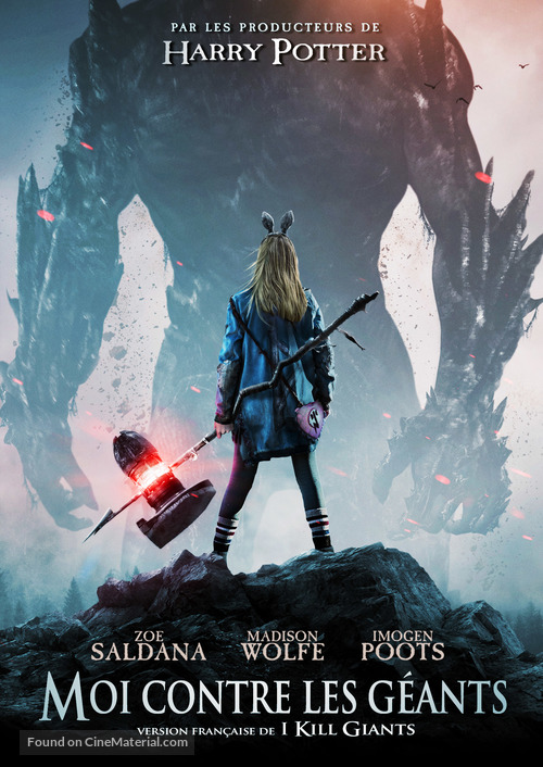 I Kill Giants - Canadian DVD movie cover