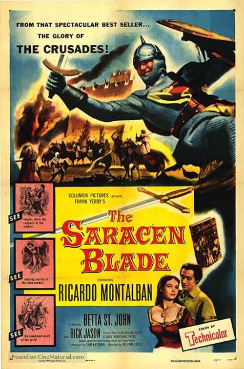 The Saracen Blade - Movie Poster