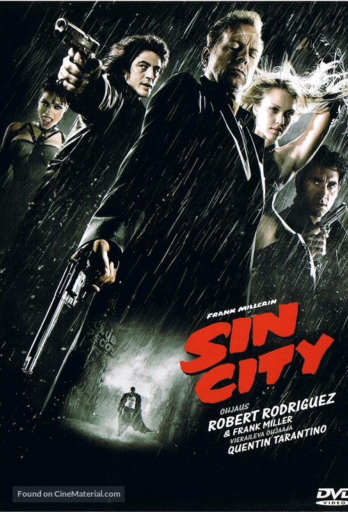 Sin City - Finnish DVD movie cover