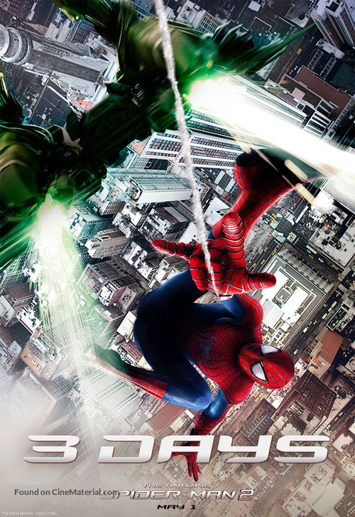 the amazing spider man 2 fan made poster