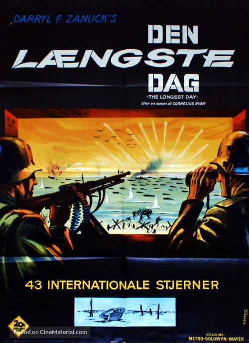 The Longest Day - Danish Movie Poster