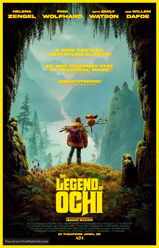 The Legend of Ochi (2025) movie poster