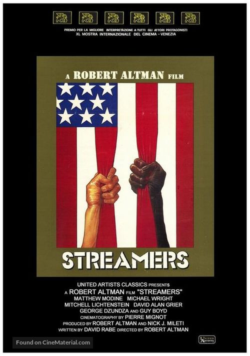Streamers - Movie Poster