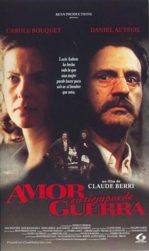 Lucie Aubrac - Spanish Movie Poster